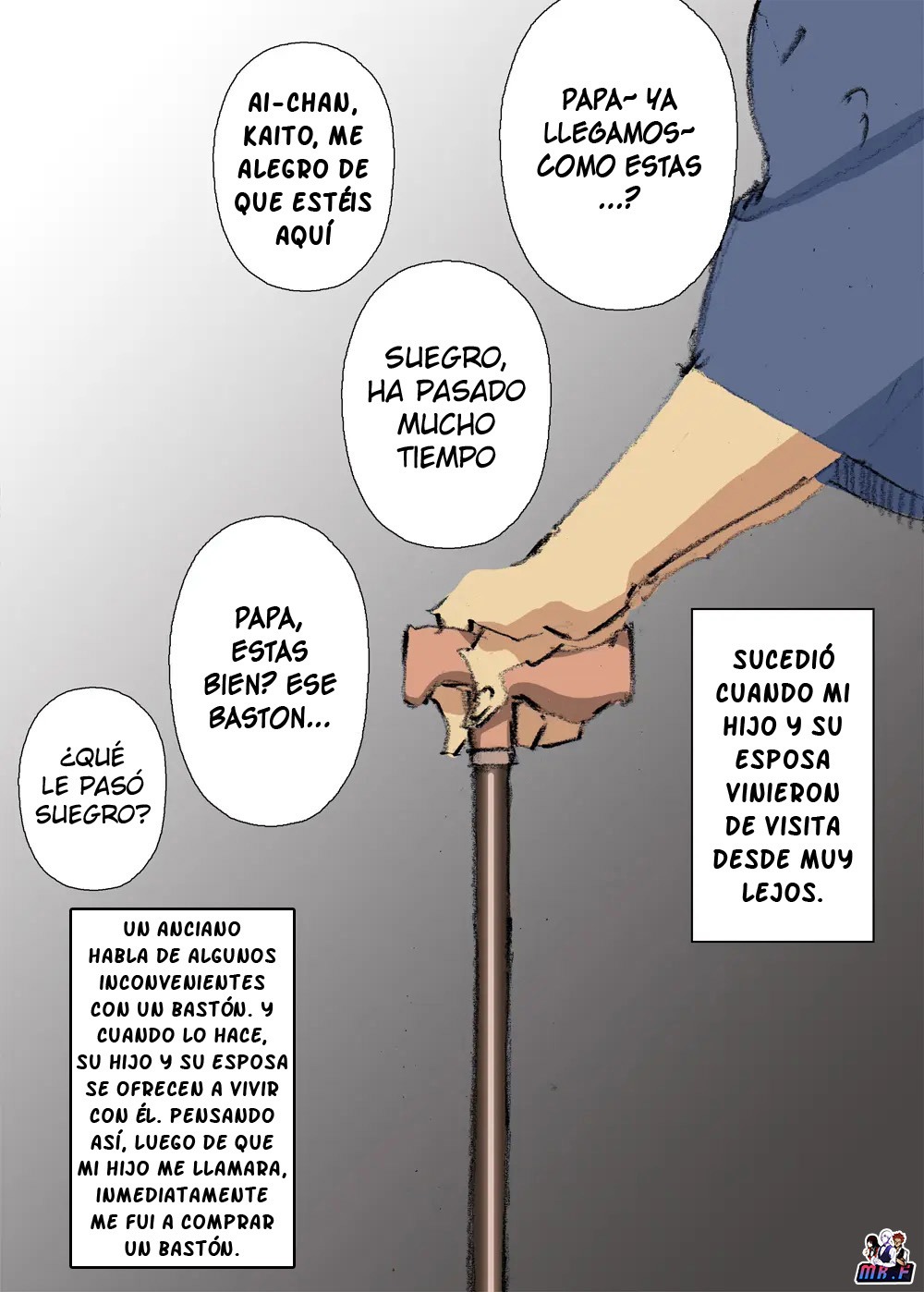 Mujer Casada Exprimida por su Suegro (Gifu ni Shiborareta Hitozuma) | Hentai a Color de maple-go en español